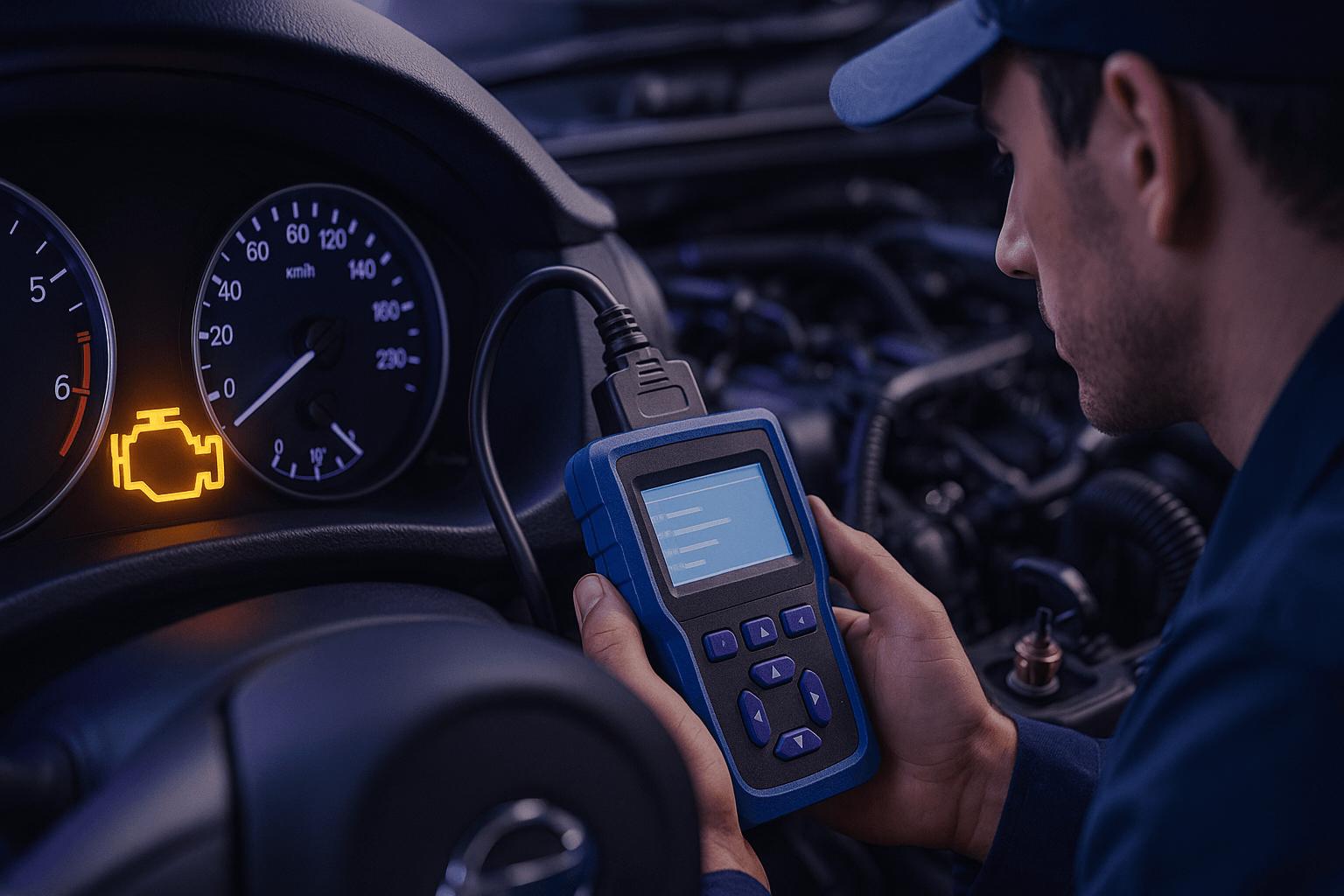 Engine Management Light & Warning Light Repairs - Salvage Auto Repairs